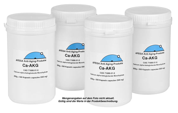 1 kg Ca-AKG (2.000 Kapseln zu je 500 mg)