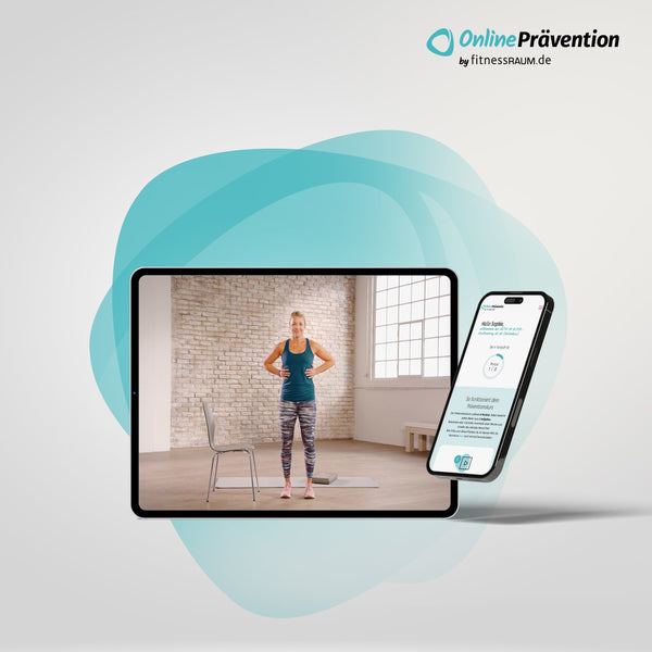 AKTIV IM ALTER - Krafttraining ab 60: 8-Wochen Online-Präventionskurs – bis zu 100% erstattbar + 6 Monate Gratiszugang fitnessRAUM.de