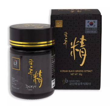 Korean Black Ginseng - 50 g Extract Bottle