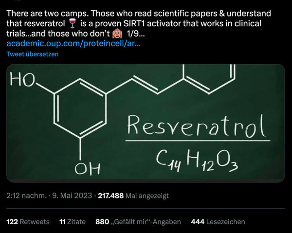 Der Resveratrol-Metabolismus (Einnahmeempfehlungen)