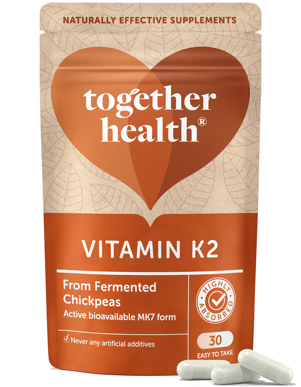 Together Health - Vitamin K2 — Veganes Nahrungsergänzungsmittel — 30 Kapseln