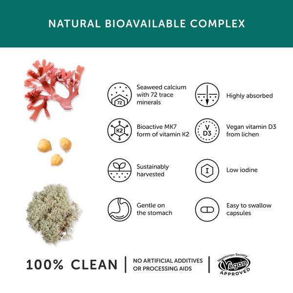 Together Health - Bone Aid — Knochenvitamine — 60 Kapseln