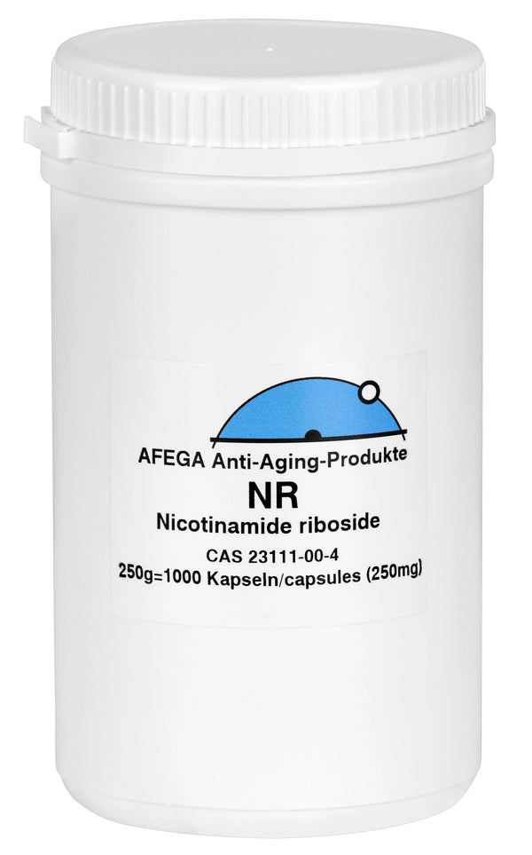 250 g de NR (Nicotinamide Riboside) - 1000 cápsulas son 250 mg
