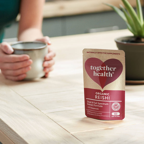 Together Health - Reishi-Pilz 10.300 mg, hochdosiert, 60 Kapseln