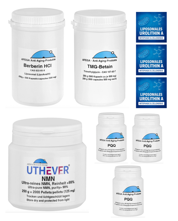 AFEGA® Energie & Stoffwechsel – Komfort-Vorratspaket (ohne Pulver)