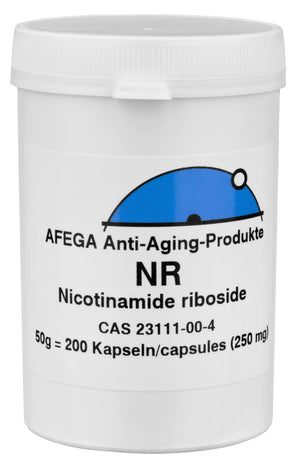 50 g NR (Nicotinamide Riboside Chloride) - 200 Kapseln je 250 mg