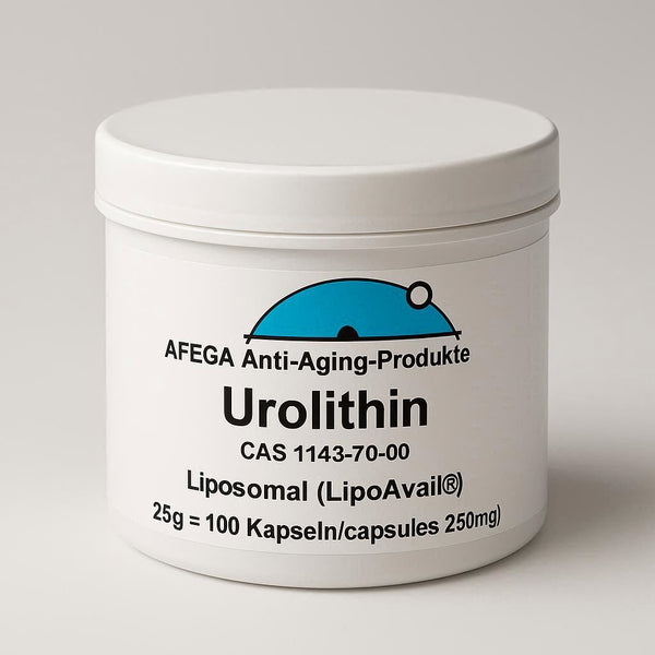 Liposomales Urolithin A (LipoAvail®) – Zellkraft neu aktiviert (100 Kapseln zu je 250 mg)