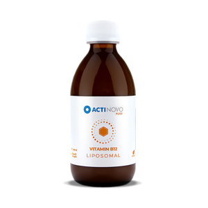 Actinovo liposomales Vitamin B12 in brauner Flasche, 250ml