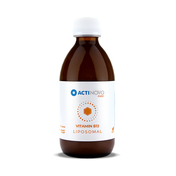 Actinovo liposomales Vitamin B12 in brauner Flasche, 250ml
