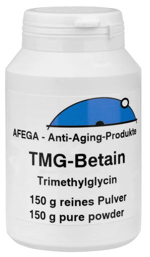 AFEGA TMG-Betain Pulver (10g), in weisser Dose