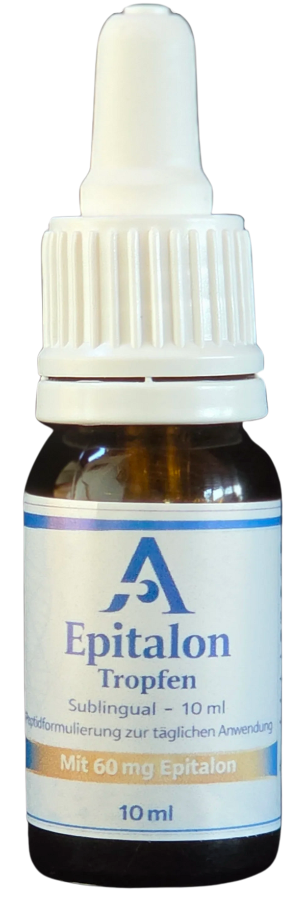 AFEGA Epitalon-Tropfen 10ml in brauner Pipettenflasche, mit 60mg Epitalon
