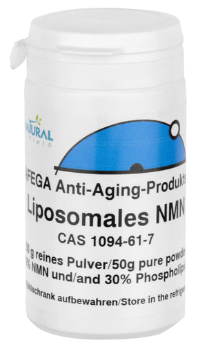 AFEGA liposomales NMN (50g Pulver), in weisser Dose