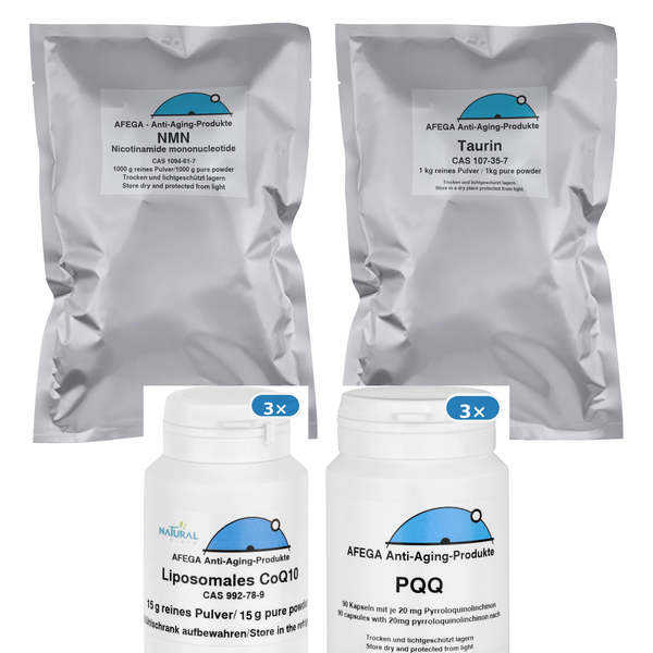 AFEGA® Gedächtnis, Fokus &amp; „Senioren-Gehirn“ – Vorratspaket (Großgebinde)