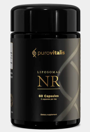 Purovitalis liposomale NR-Kapseln in brauner Glasflasche (60 Stück)