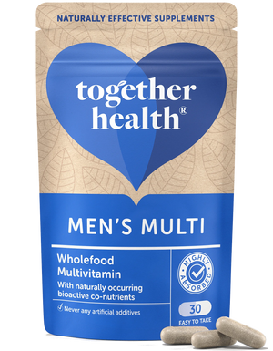 Together Health Men's Multi Kapseln (30 Stück), vollwertige Vitamine mit bioaktiven Co-Nährstoffen, in einer Tüte
